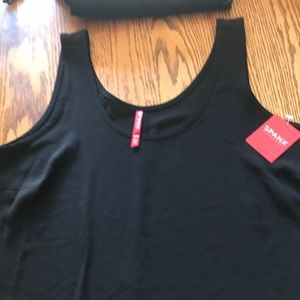 Black Chiffon Tank by SPANX